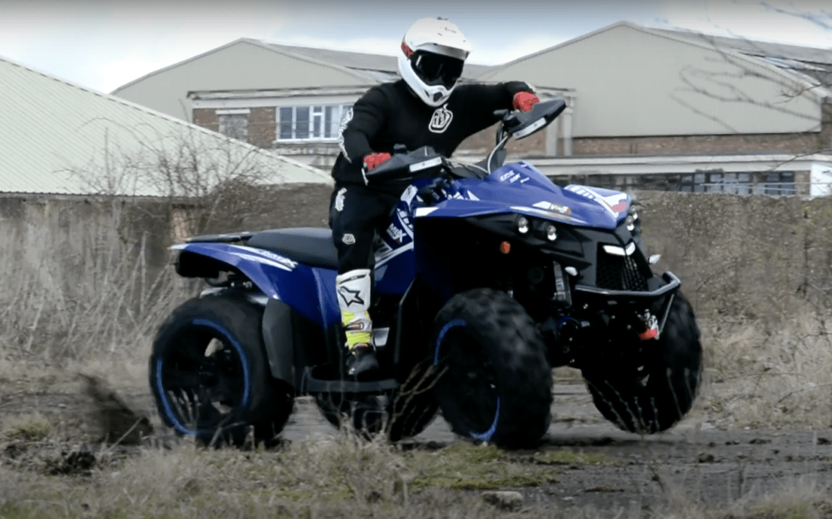 honda quad bike road legal